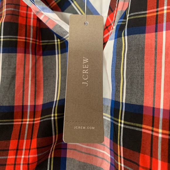 J. Crew Plaid Sleeveless Top - Picture 5 of 6